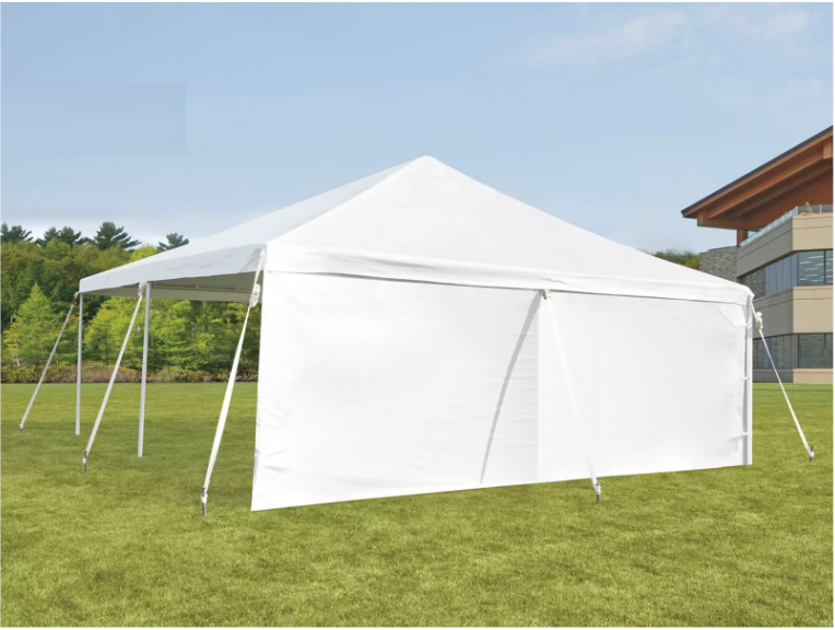 tent side wall white